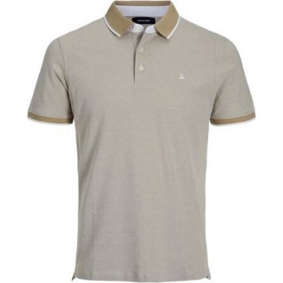 Jack&Jones Pánské polo triko JJEPAULOS 12136668 Crockery