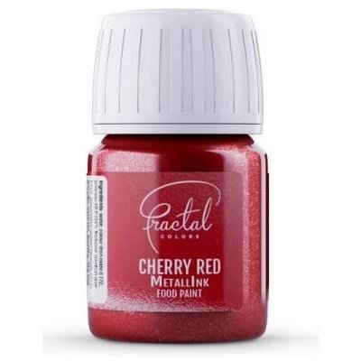 Fractal Tekutá metalická barva Cherry Red 30 ml – Sleviste.cz
