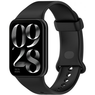 VSECHNONAMOBIL 101594 BUTTERFLY Vyměnitelný řemínek pro Xiaomi Smart Band 9 Pro černý – Zboží Mobilmania