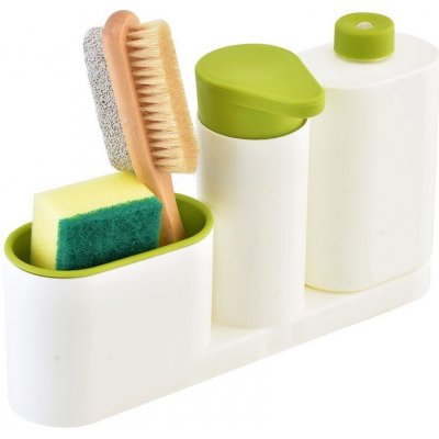 MU Velký set na mytí nádobí zelený/bílý – Zboží Mobilmania