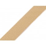 Bavlněný popruh šíře 25 mm béžová 5m – Hledejceny.cz