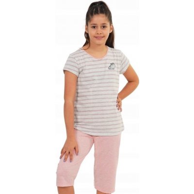 Dětské pyžamo 1F0703 šedé – Zboží Dáma