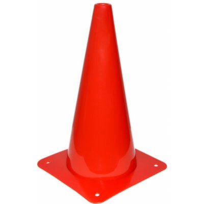 KOCK SPORT Kužel bez otvorů PE 30 cm červená – Zbozi.Blesk.cz