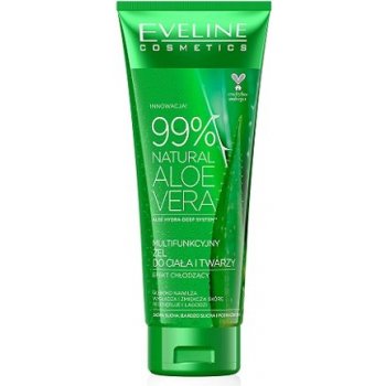 Eveline Cosmetics Natural Aloe vera Multifunkční gel na tvář i tělo 250 ml