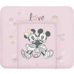 Ceba Baby Podložka měkká na komodu Disney Minnie & Mickey Pink 85 x 72 – Hledejceny.cz