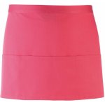Premier PR155 Krátká zástěra do pasu s kapsou Colours červená fuchsia – Hledejceny.cz
