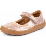Froddo dívčí barefoot kožené baleríny MARY J PINK/GOLD G3140195-1 – Sleviste.cz