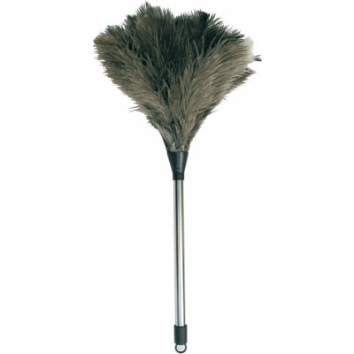 MSV prachovka z pštrosího peří rukojeť z nerezové oceli 100332 – Hledejceny.cz