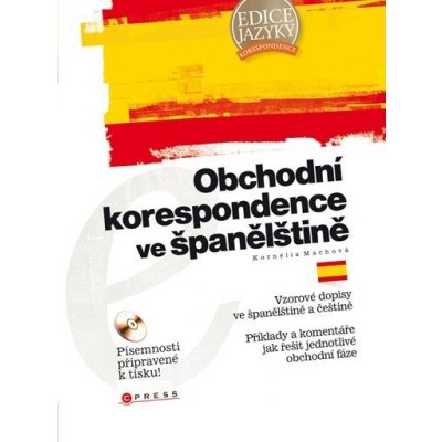 Obchodní korespondence ve španělštině + CD - Machová Kornélia