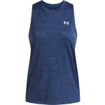 Under Armour Tech Tank Twist-BLU Modrá – Zboží Dáma