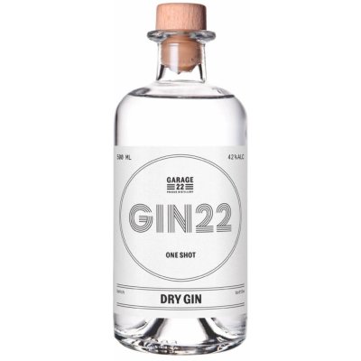 Garage 22 Gin22 42% 0,5 l (holá láhev) – Zboží Mobilmania