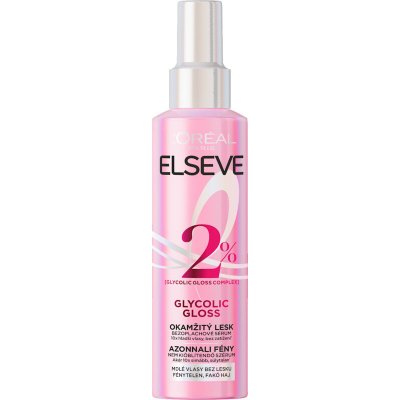 L´Oréal Professionnel Elseve Glycolic Gloss Spray 2% Bezoplachové sérum pro okamžitý lesk vlasů 150 ml – Hledejceny.cz