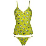 Sweet Cow bavlněná spodní košilka kalhotky světle růžová – Sleviste.cz