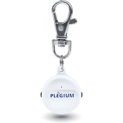 GPS lokátor Plegium Smart Emergency Button – chytrý osobní alarm, bílý (PL-SEB-WH)