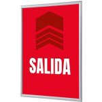 Jansen Display Set klaprámu A1, Východ, červený, španělsky, 625 x 872 mm – Zboží Dáma