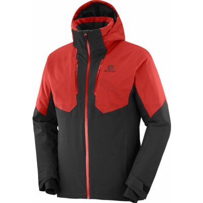 Salomon Stride Jacket M černá/červená – Zboží Mobilmania