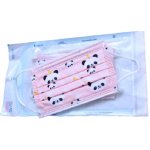 Steriwund Ústenka Růžová Dětská s gumičkami 5 ks – Zboží Dáma