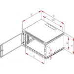 Triton Rack 19" 12U/500mm šedý RBA-12-AS5-CAX-A1 – Hledejceny.cz