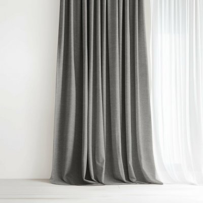 Goldea dekorační závěs peru - šedý 180x135 cm – Hledejceny.cz