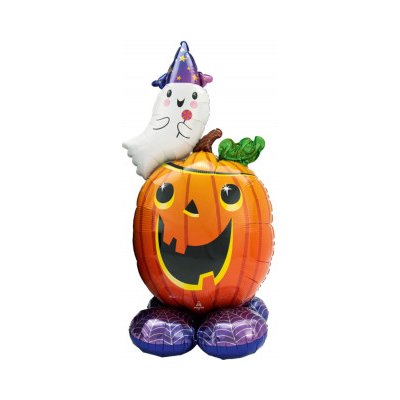 Albi Balónek fóliový AirWalker Dýně a duch 71 x 142 cm – Zboží Dáma