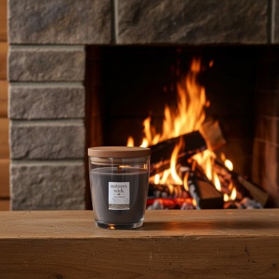 Nature's Wick Firewood&Birch 433286 g – Zboží Mobilmania