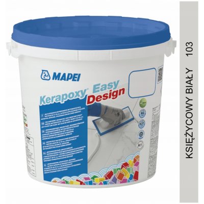 Mapei Kerapoxy Easy Design 3 kg měsíční bílá – Hledejceny.cz