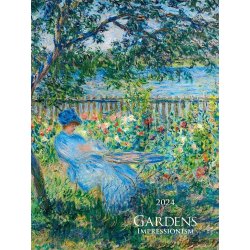 Gardens Impressionism nástěnný 2024