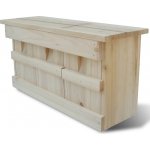 Zahrada-XL Budka pro vrabce 44 x 15,5 x 21,5 cm 41292 – Hledejceny.cz