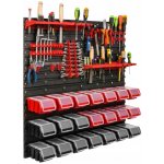 ProfiGaráž Stěna na nářadí 78x78cm + 21 boxů – Zboží Mobilmania