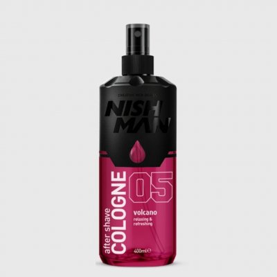 Nishman After Shave Cologne Volcano kolínská voda po holení 400 ml – Zboží Dáma