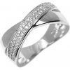 Prsteny SILVEGO Zářivý stříbrný prsten LÉONCE JJJR0030