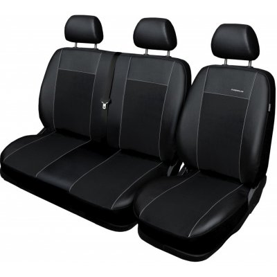 Autopotah Automega FORD TRANSIT VII, 3 místný, 2014, Eco kůže + alcantara černé – Hledejceny.cz