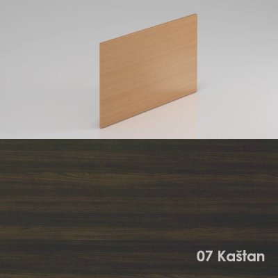 Nábytek Designový cz PD07B 07 Dělící panel Komfort 70 x 49 cm kaštan/šedá – Zboží Dáma