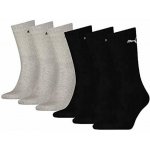Puma dámské ponožky 906656 Crew Soft Cotton A'6 šedo-bílo-černá – Zboží Mobilmania