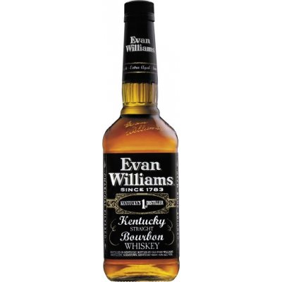 Evan Williams Black 43% 0,7 l (holá láhev)