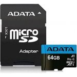 ADATA microSDXC 64 GB UHS-I U1 AUSDX64GUICL10A1-RA1 – Zboží Živě