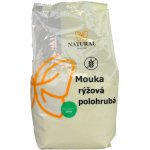 Natural Jihlava Rýžová mouka polohrubá 500 g – Sleviste.cz