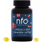 NFO Omega-3 KIDS Chewable softgel 120 měkkých kapslí – Hledejceny.cz