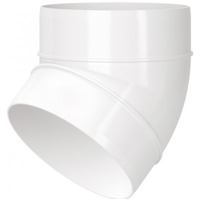 Vents Koleno 45° 121-45-100mm PVC – Hledejceny.cz