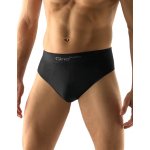 Gina pánské slipy se širším bokem Bamboo PureLine 51003P černá – Zboží Dáma