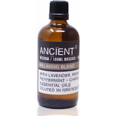 Ancient Wisdom koupelový a masážní olej relaxační směs 100 ml – Hledejceny.cz