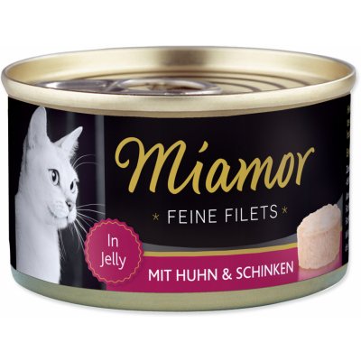 Miamor Feine Filets kuře & šunka jelly 100 g – Hledejceny.cz