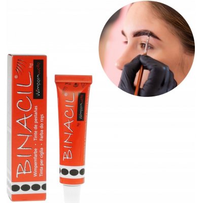 Henna Binacil gelová barva černá 15 ml – Hledejceny.cz