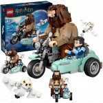 LEGO® Harry Potter™ 76443 Hagrid™ a Harry na motorce – Zboží Živě