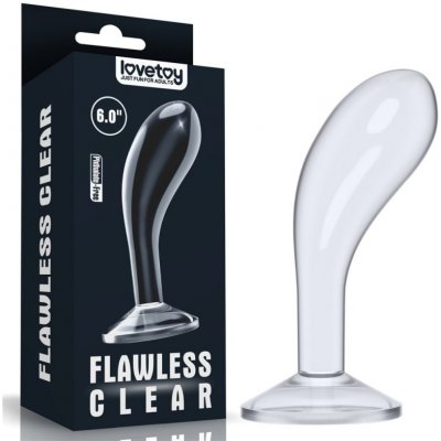 LoveToy Flawless Clear Prostate Plug 6.0" – Zbozi.Blesk.cz