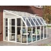 Pergola Palram Canopia Sun Room Zimní zahrada se 4mm panely 2,58 x 3,22 x 2,66 m bílá