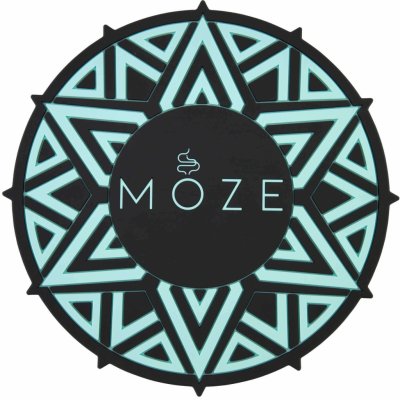 Moze Hookah Silikonová podložka pod vodní dýmku Coaster Mint – Zboží Mobilmania