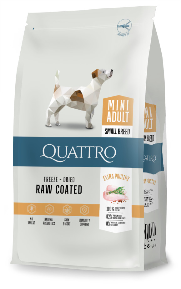 Quattro Premium Mini Adult Drůbež 1,5 kg