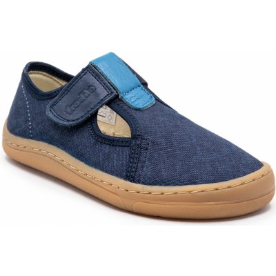 Froddo G1700309-1 barefoot canvas T dark blue – Zboží Mobilmania