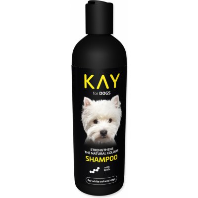 Kay for Dog Šampon pro bílou srst 250 ml – Zboží Mobilmania